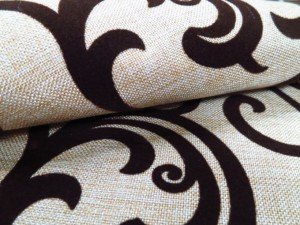 flocked linen