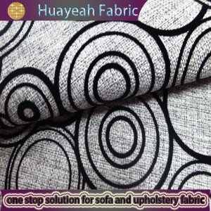 flocked sofa fabric