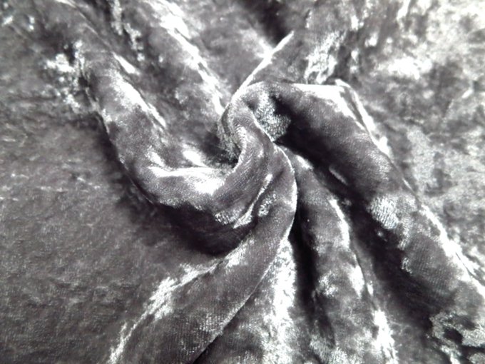 Black - Ice Crushed Velvet – Affordable Textiles