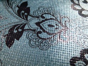 teal upholstery fabric