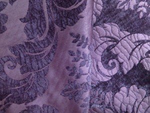 purple fabric