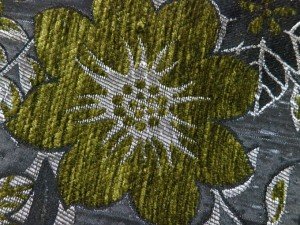 green tablecloth