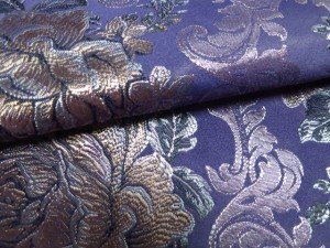 metallic jacquard fabric