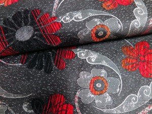 sofa floral fabric