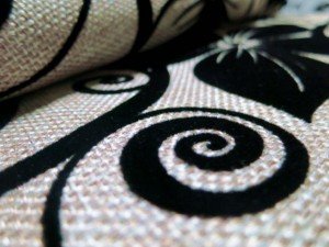 floral designs on fabrics