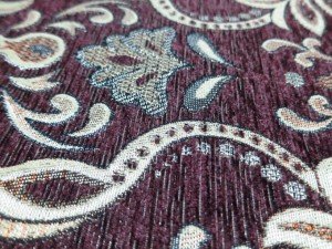 jacquard fabric chenille