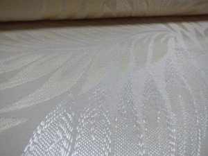 white jacquard fabric