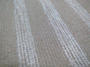 striped chenille fabric