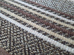 striped material for upholstery