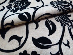 flocked velvet fabric