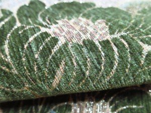 green upholstery fabric
