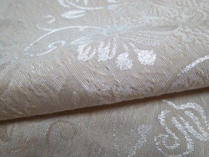 white upholstery fabric