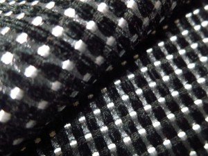 black and white upholstery fabric