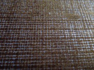 brown velvet fabric