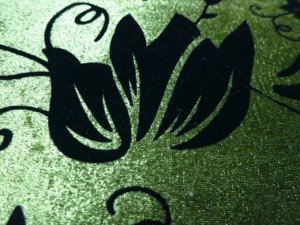 green upholstery fabric