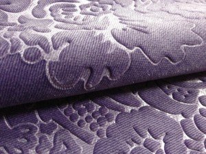 purple velvet fabric