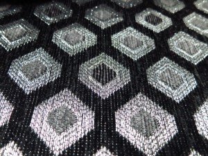 geometric patterned sofa fabric