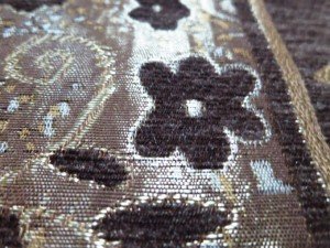 gold upholstery fabric