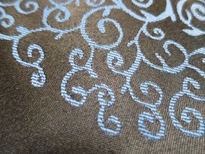 jacquard woven curtain fabric