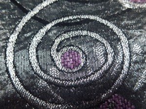 chenille floral fabric