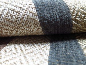 chenille jacquard stripe fabric