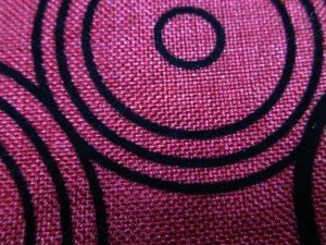 flocked upholstery fabric