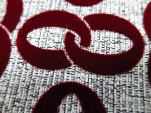 linen look sofa flocking fabric
