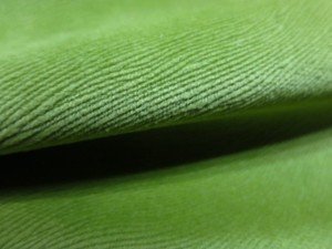 knitted polyester velour