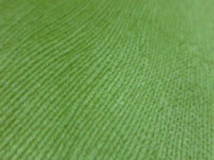 knitted polyester velour
