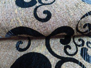 polyester chenille sofa fabric 