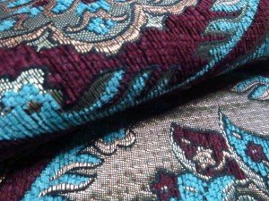 purple chenille sofa fabric