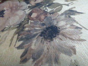 velvet table cloth