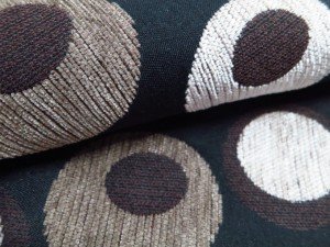 textile for sofa chenille black