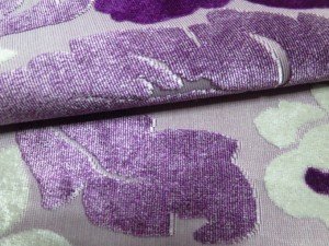 silk burnout velvet fabric