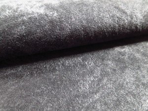 black plain velvet fabric