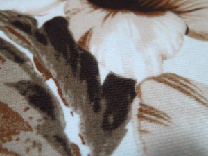 velvet fabric floral