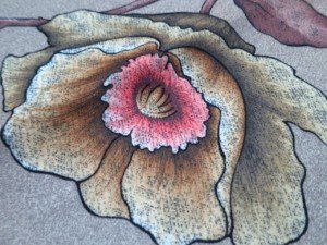 velvet print fabric