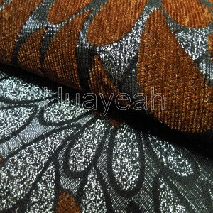 chenille fabric for sofa close look