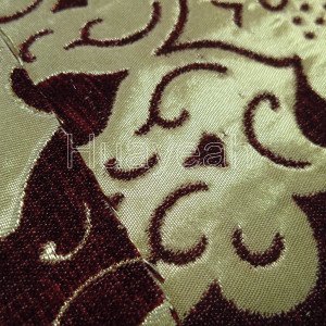 polyester fabric chenille backside