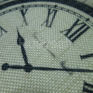polyester woven fabric close look