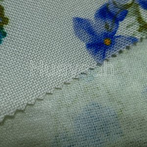 white upholstery fabric backside