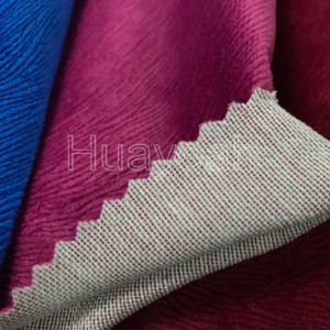 velvet fabric for upholstery backside