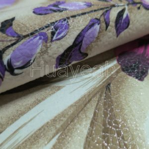 velvet flower fabric close look