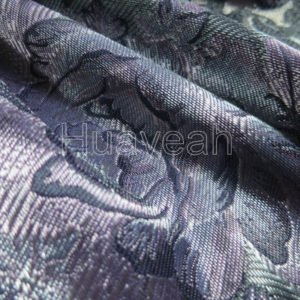 jacquard woven fabric backside