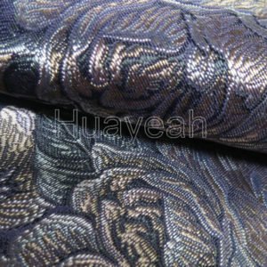 jacquard woven fabric close look