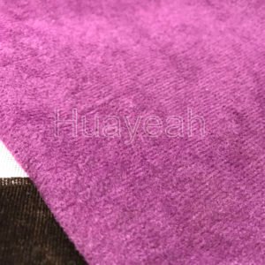 pink upholstery fabric backside