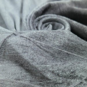 chenille curtain fabric backside