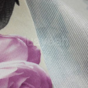 sofa velvet fabric print backside