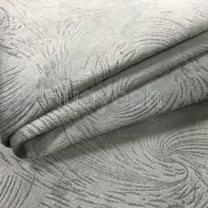burnout sofa velvet fabric close look