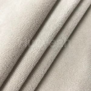 super soft micro velvet fabric close look